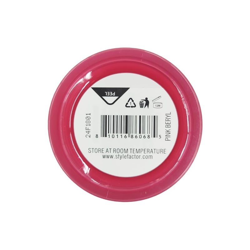Style Factor Edge Booster Style Factor Extra Strength Moisture Rich Pomade | Thick Coarse Hair (Pink Beryl) - Image 5